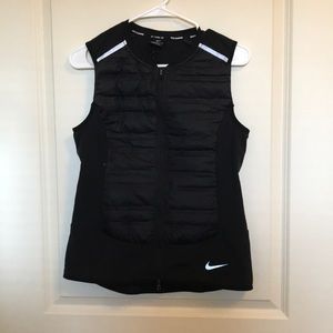 Woman’s Nike black running vest
